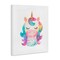 Stupell Industries Unicorn Nursery Fantasy Animal Canvas, design by LSR Design Studio